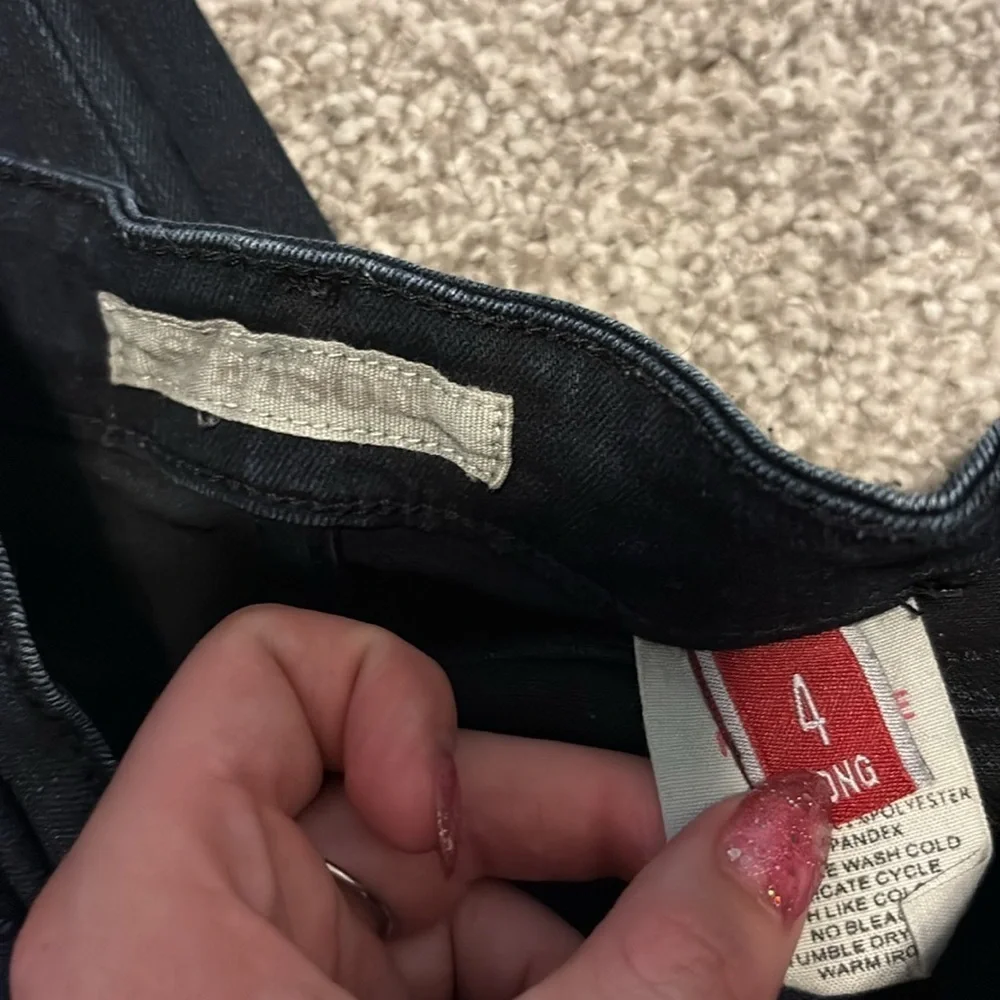 Stetson Dark Blue High Rise Flare Jeans - Picture 2 of 5